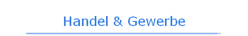 Handel & Gewerbe